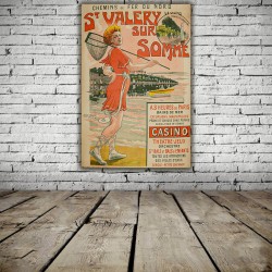 affiche poster Saint Valery...