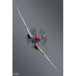 Spitfire en vol. Duxford