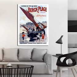 Affiche sur toile Berck sur...