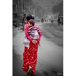 Népal, la femme et l'enfant