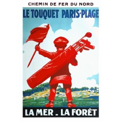 affiche poster Le Touquet