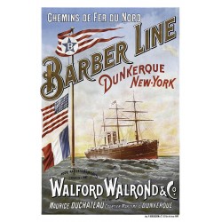 affiche poster Barber Line...